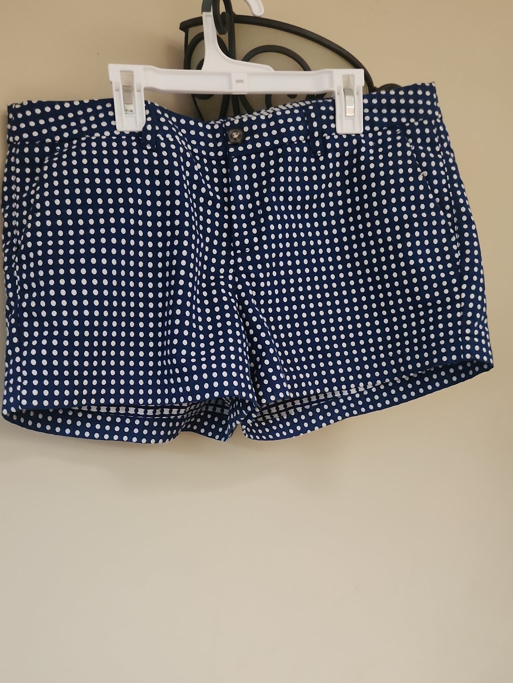 Polka Dot Navy Women's Shorts